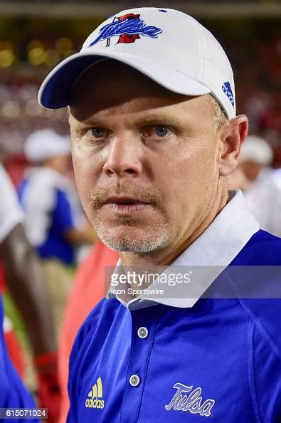 Tulsa Golden Hurrican Head Coach Philip Montgomery Following The News Photo Getty Images