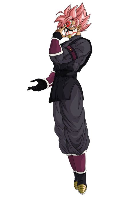 Goku Black Ssj Rose Crimson Masked Saiyan In 2021 Anime Dragon Ball