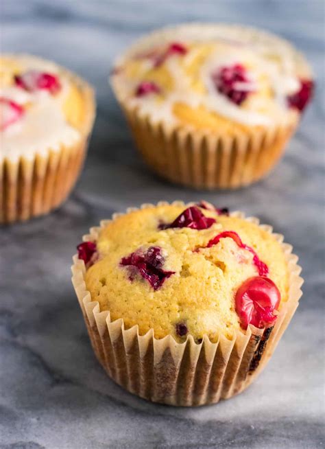 Cranberry Cream Cheese Muffins Recipe Build Your Bite