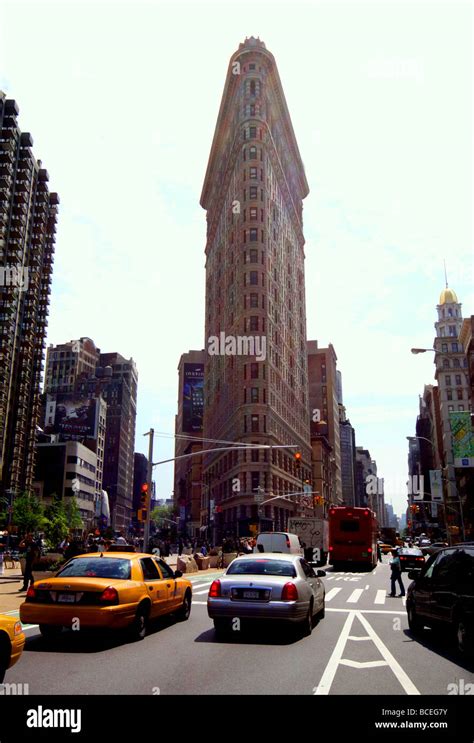 Flatiron Building Looking From The Junction With Broadway And 42nd Street