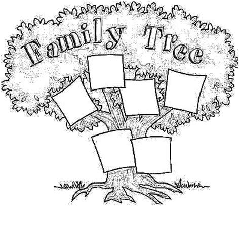 My family tree * coloring page created by nicole florian at friday, september 21, 2007. 14 Best Images of Family Tree Template Worksheet - Family ...