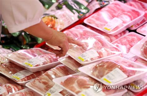아프리카돼지열병에 오르는 돼지고기값 연합뉴스