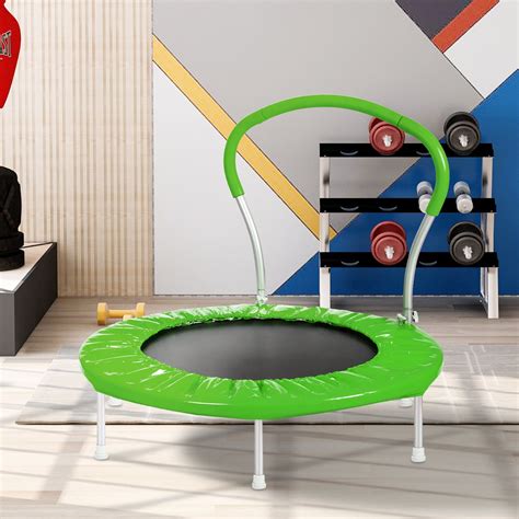 36 Mini Trampoline With Handle Easy Assembly Outdoor Indoor