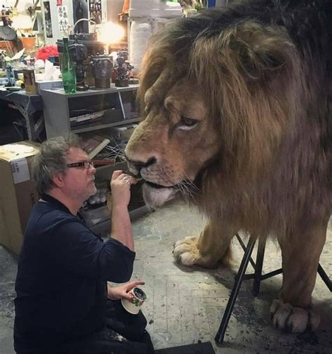 Mufasa Animatronic Model From Live Action Lion King Remake Barnorama