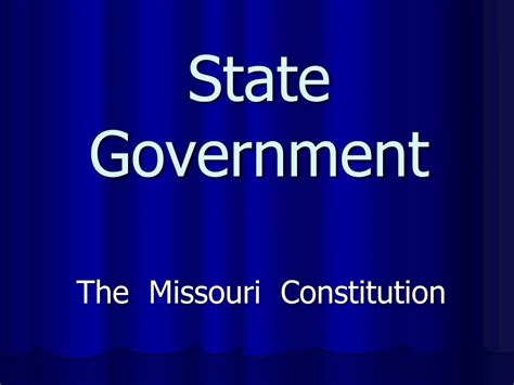 Ppt State Government Powerpoint Presentation Free Download Id9228740