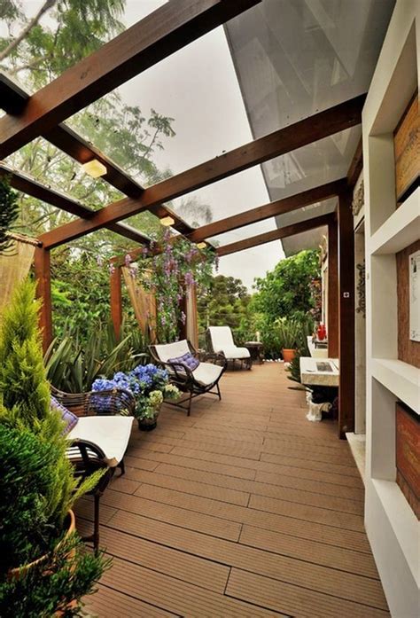 Covered Small Roof Terrace Design Ideas Just For You
