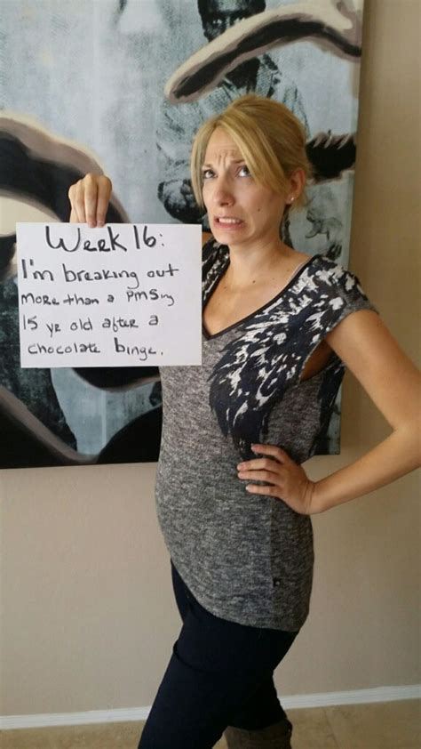 16 Week Pregnant Belly Gallery Pregnantbelly