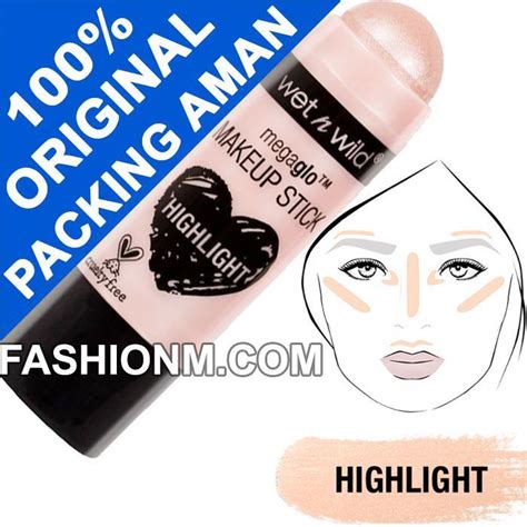 Wet N Wild MegaGlo Makeup Stick Highlight When The Nude Strikes 800