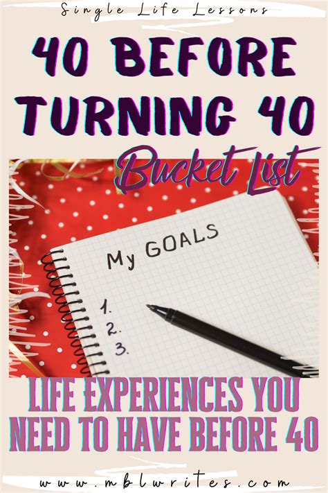 40 Before 40 Bucket List 30 Years Old Life Lessons In 2021 Happy