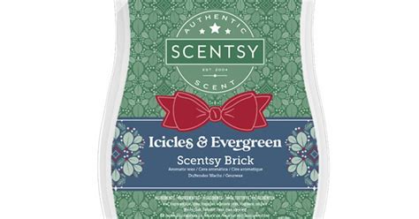 Icicles And Evergreen Scentsy Brick The Candle Boutique Scentsy Uk