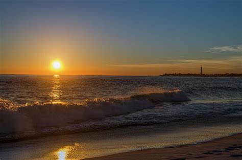 Sunset And The Sea Cape May New Jersey Photograph By Bill Cannon
