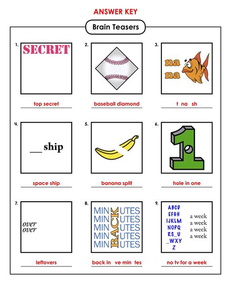 Best Printable Rebus Puzzle Brain Teasers PDF For Free At Printablee