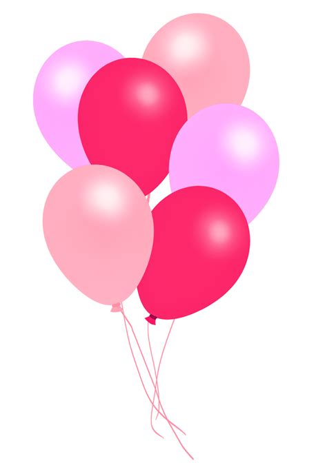 Pink Balloons Png Free Download Png Arts