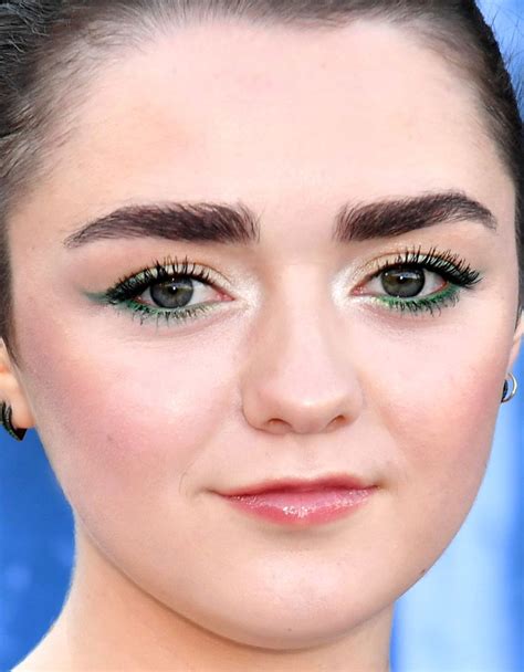 Close Up Of Maisie Williams At The 2017 Season 7 Premiere Of Game Of