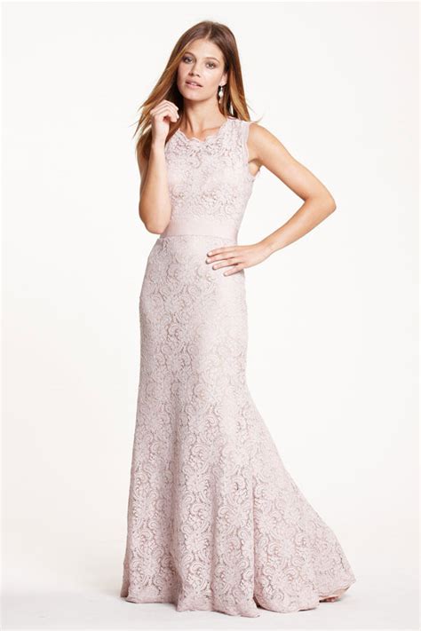 Blush bridesmaid dresses in 500+ mismatched styles long and short, under 100, includes blush pink, blush, silver pink etc., 150+ color samples avail absolutely beautiful dresses with lace!!! Lace Bridesmaid Dresses | DressedUpGirl.com