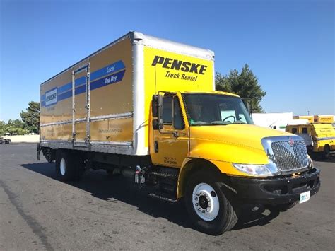 Used International Medium Duty Box Trucks For Sale In Ca Penske Used