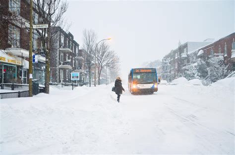 New Montreal Winter Storm Severe Weather Alert Issued