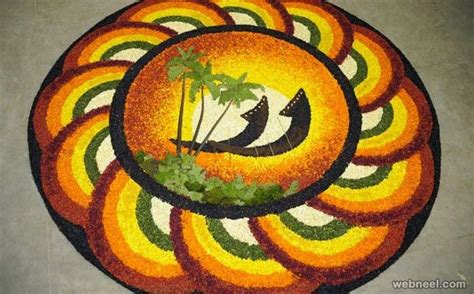 60 Most Beautiful Pookalam Designs For Onam Festival Part 2 Onam