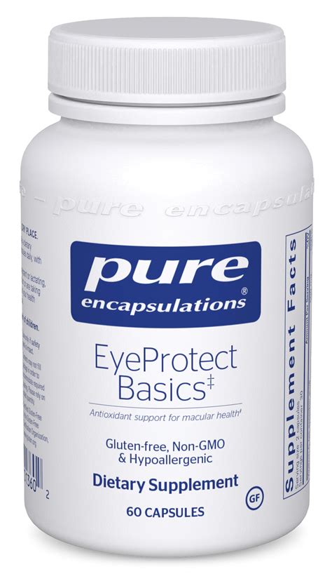 Pure Encapsulations Eyeprotect Basics Supplement First