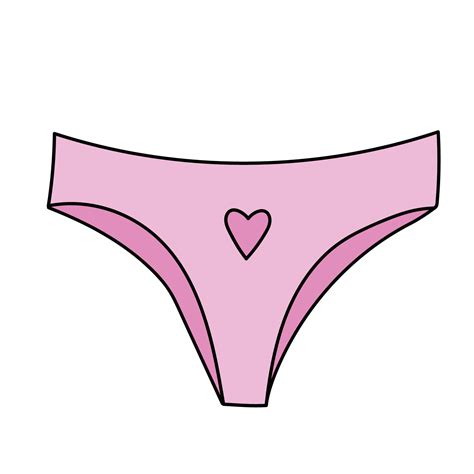 Panties Women Underwear Pink And Yellow 4398065 Vector Art At Vecteezy