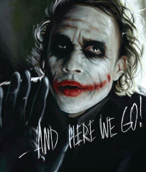And Here We Go Joker Batman Joker Joker Heath Joker Quotes