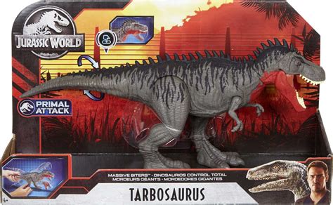 Buy Jurassic World Massive Biters Tarbosaurus Dinosaur Action Figure Toy T With Strike And