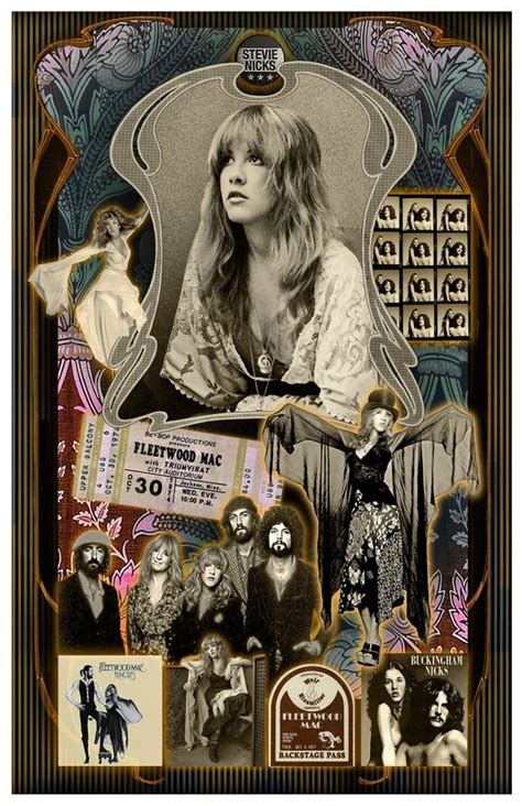 Stevie nicks is currently touring across 1 country and has 5 upcoming concerts. Stevie Nicks | Etsy in 2021 | Stevie nicks, Rock posters ...