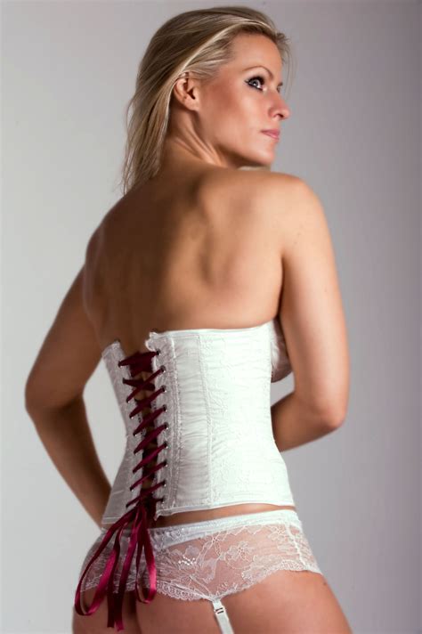 Corset Wedding Dress From Bespoke Lingerie Hitched Co Uk