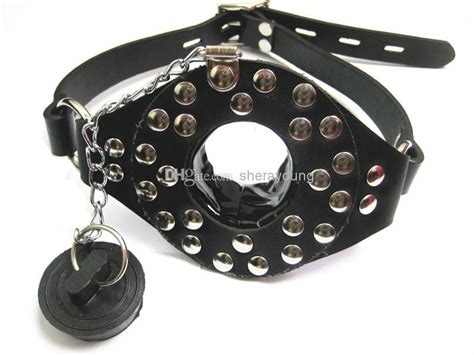 O Ring Gag Mouth Bite Stopper Bdsm Bondage Partner Force Open Mouth Gear Removable Cover
