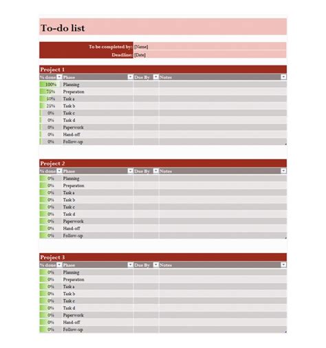 Get Project Checklist Template Exceltemple Gambaran