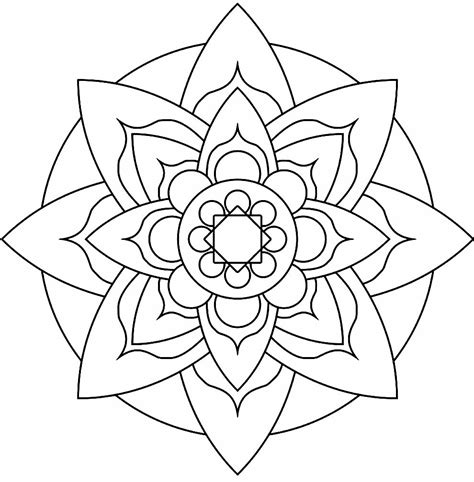 Desenhos De Mandala Para Imprimir E Colorir Como Fazer