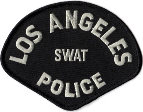 Los Angeles Police Department Tactical Patches Swat 20 Off
