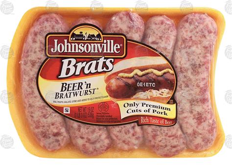 Groceries Product Infomation For Johnsonville Beer N Brat