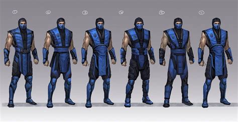 Sub Zero Outfit Artwork From Mortal Kombat 11 Art Artwork Gaming