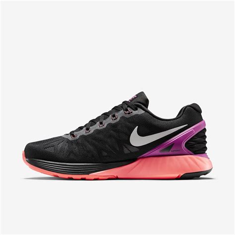 We offer a great selection of nike sneakers, slides, and athletic shoes. Nike Womens LunarGlide 6 Running Shoes - Black/Fuchsia ...