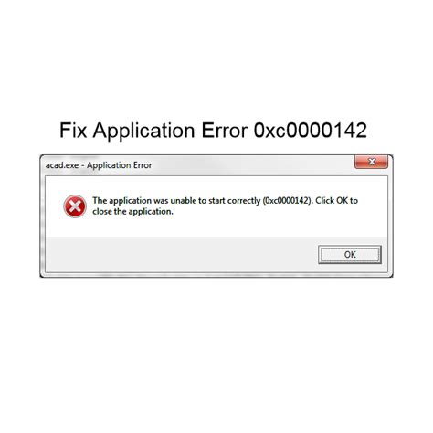 You can try a hundred times, but the error does not solve itself magically, because it's not casual. The Application Was Unable To Start Correctly 0xc0000142 ...