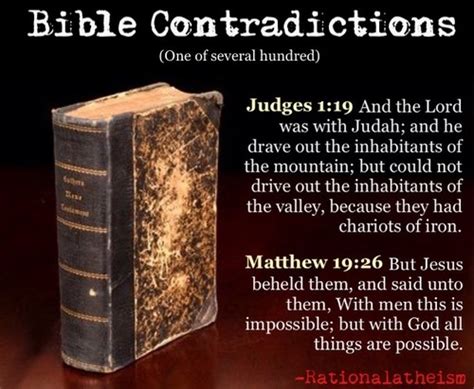 Assessing A Few Really Lame Alleged Bible Contradictions
