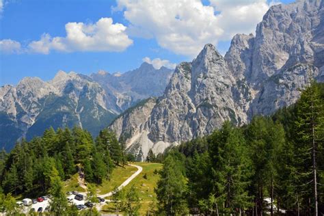 Vrsic Pass A Drive Through The Julian Alps In Slovenia