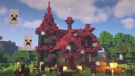 ☀ How To Build A Halloween House In Minecraft Alvas Blog