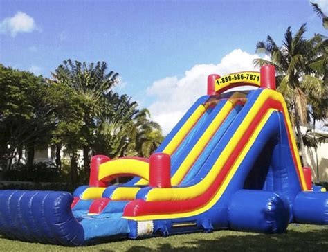 Simple, easy, and fully insured. Inflatable Dry Slide Rentals Archives - My Florida Party ...