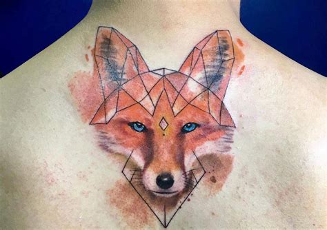 Update More Than 78 Fox Geometric Tattoo Super Hot Ineteachers