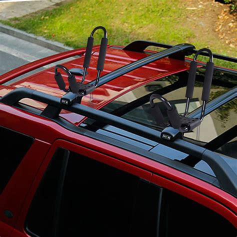 2 Pairs Canoe Boat Kayak Roof Rack Car Suv Truck Top Mount Carrier