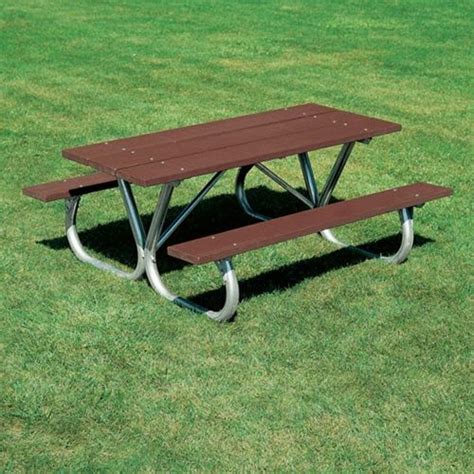 Heavy Duty Recycled Plastic Lumber Picnic Table 8 Ft In 2022 Plastic Lumber Picnic Table
