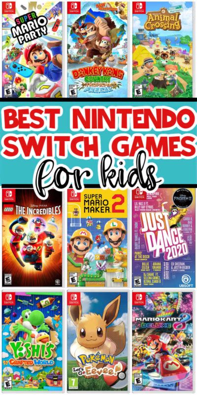 20 Best Nintendo Switch Games For Kids Realsimple