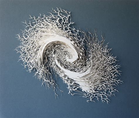 Vortex By Rogan Brown Abstract Sculpture Sculpture Art Paper