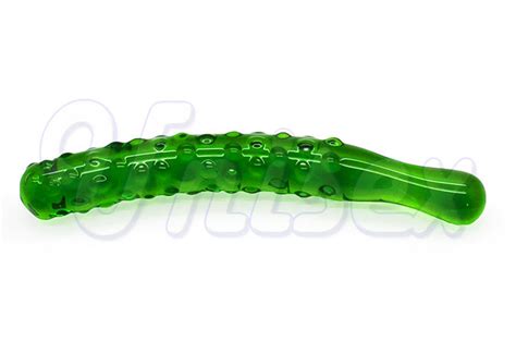 Crystal Dildo Cucumber Stimulating Butt Plug Retail Masturbation Glass Anal Dildo Products Toys