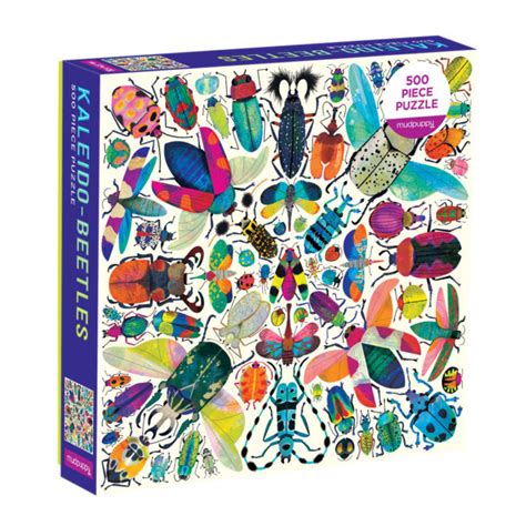 Mudpuppy 500 Pc Puzzle Kaleido Beetle Bobangles