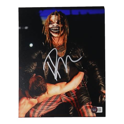 Bray Wyatt Signed WWE 8x10 Photo Beckett Pristine Auction