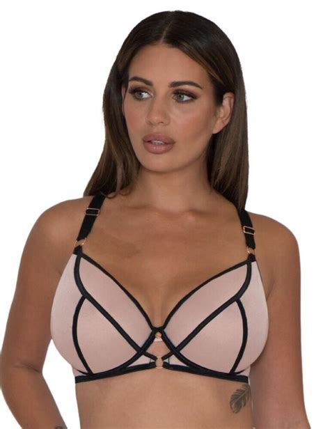 scantilly by curvy kate exposed plunge bra belle lingerie scantilly by curvy kate exposed