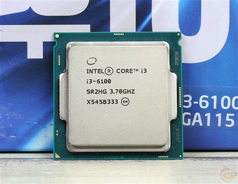 Огляд і тестування процесора Intel Core I3 6100 Сторінка 1